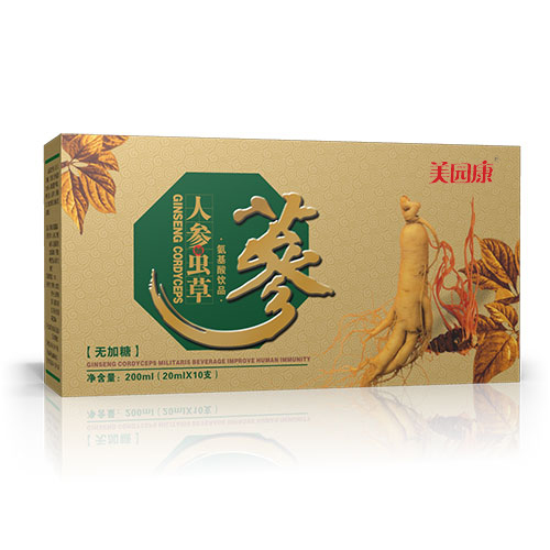 人参虫草氨基酸饮品200ml